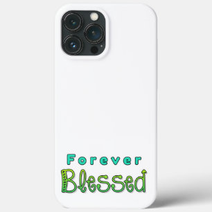 Capas de iphone abençoada para sempre