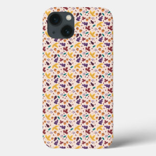Capas de iphone Amarelo de Folha de Chocolaty
