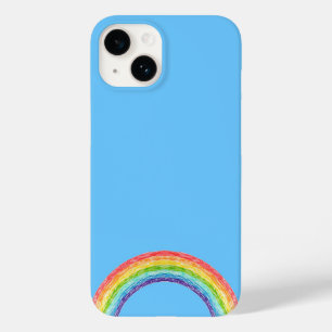 Capas de iphone arco-íris e céu azul