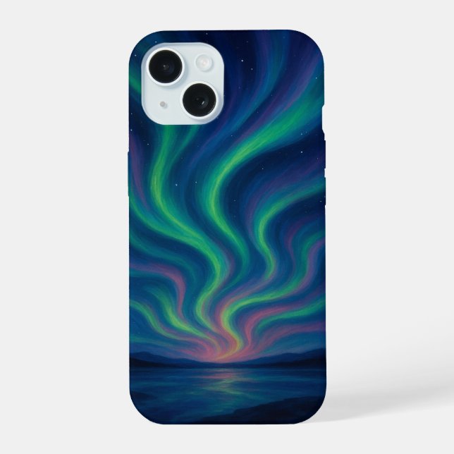 Capas de iphone Aurora - Elegante e atordoante (Verso)
