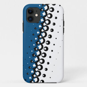 Capas de iphone (azuis) do marfim da penumbra