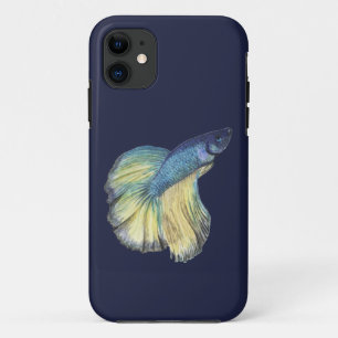 Capas de iphone Azul Betta Fish Case-Mate