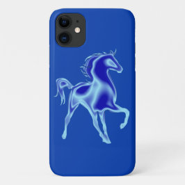 Capas de iphone Azul com Cavalo