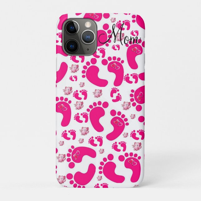 Capas de iphone Baby Feed Girl Elephant Mãe (Verso)
