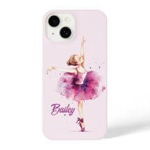 Capas de iphone Ballerina, capa de telefone Balé
