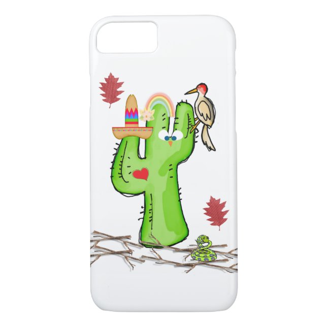 Capas de iphone Bird Cactus (Verso)