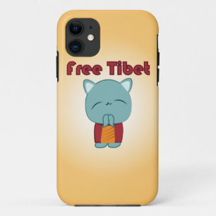 Capas de iphone bonitos livres do gatinho de Tibet
