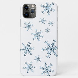 Capas de iphone branca Crystal Snowflakes