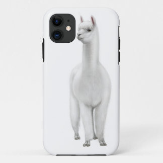 Capas de iphone brancas alertas da alpaca