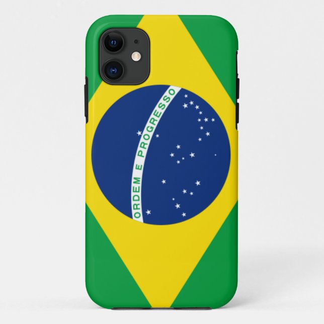 Capas de iphone brasileiras da bandeira (Verso)