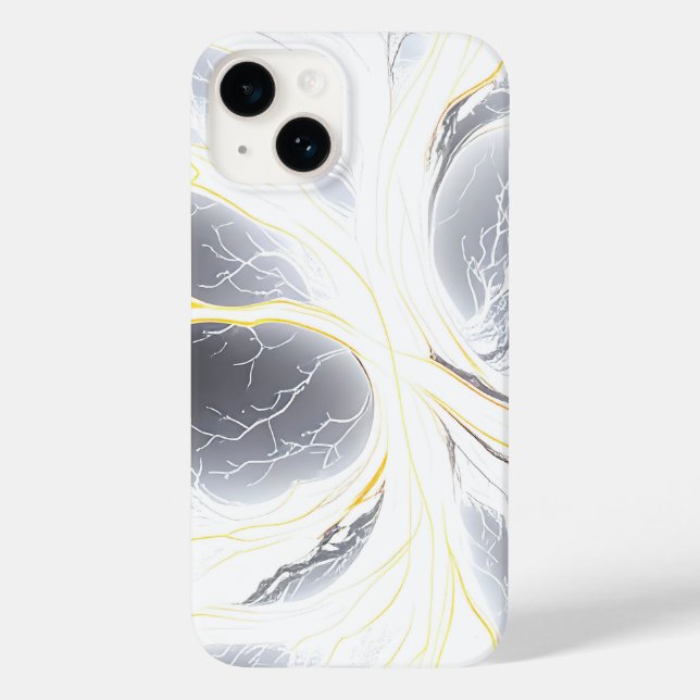 Capas de iphone brilhante da árvore de energia (Verso)