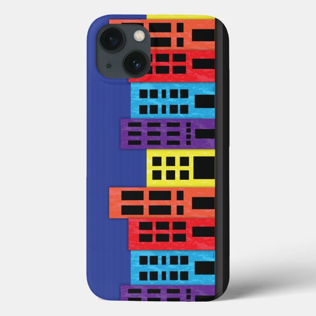 Capas de iphone Brilhante De Casos De Edifícios (Verso)