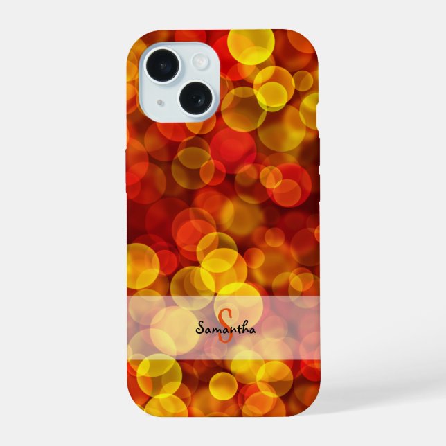 Capas de iPhone Case-Mate Tons de Laranja (Verso)