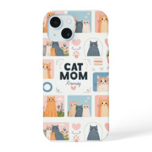 Capas de iphone "Cat Mãe" Personalizada