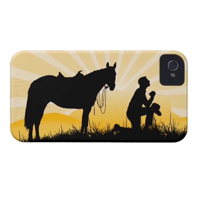 capas de iphone Christian Cowboy (Verso Horizontal)