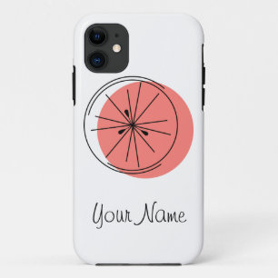 Capas de iphone Citrus Pink 'Name'