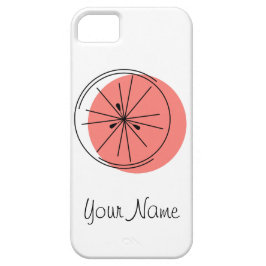 Capas de iphone Citrus Pink 'Name'