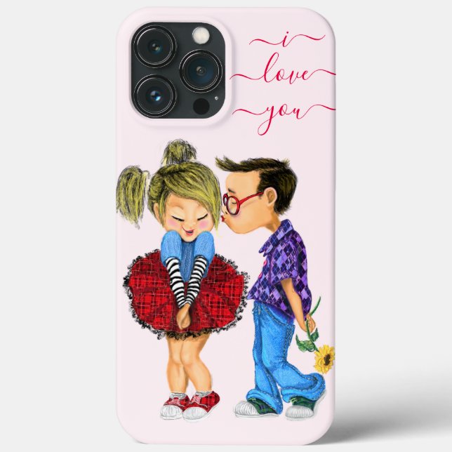capas de iphone com Casal Romântico - Amor (Verso)