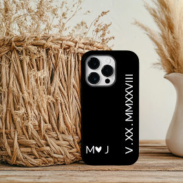 Capas de iPhone com Numerais Romanos Combináveis p