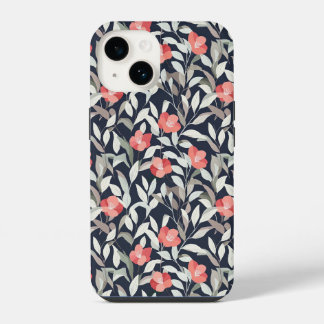 capas de iphone com padrão floral