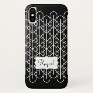 Capas de iphone conhecidas pretas & brancas