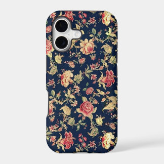 Capas de iphone cor-de-rosa florais do vintage