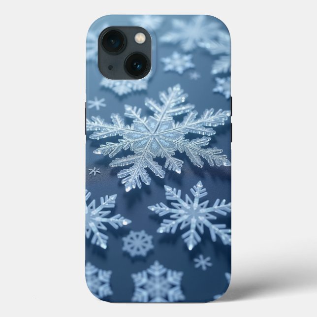 Capas de iphone Crystal Snowflake (Verso)