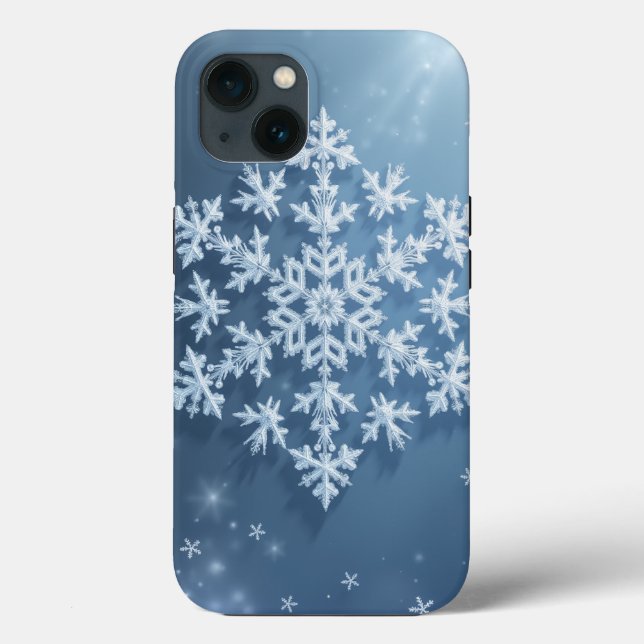 Capas de iphone Crystal Snowflake (Verso)