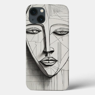 Capas de iphone Cubist Art - Design abstrato exclu