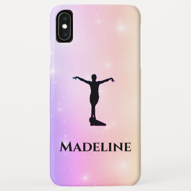 Capas de iphone da Apple de ginástica - Personaliz (Verso)