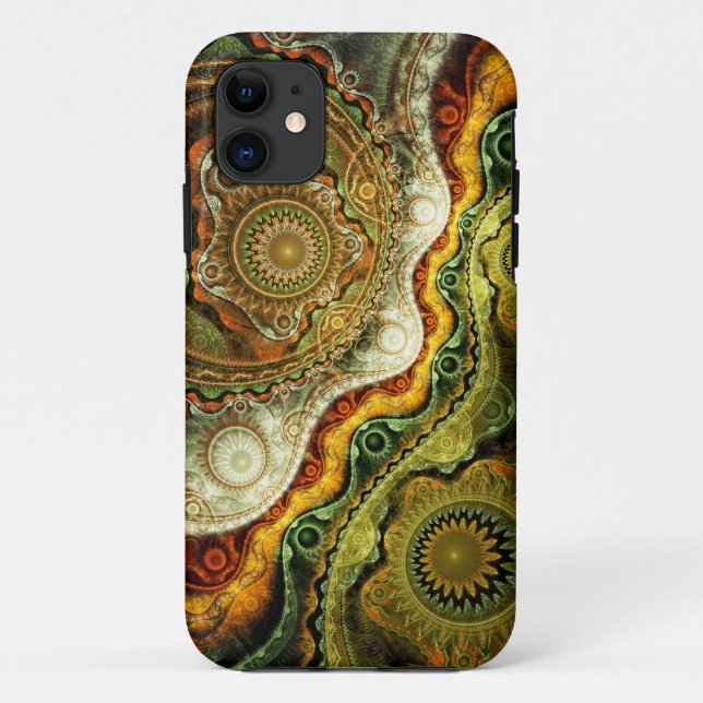 Capas de iphone da arte do Fractal: Outono (Verso)