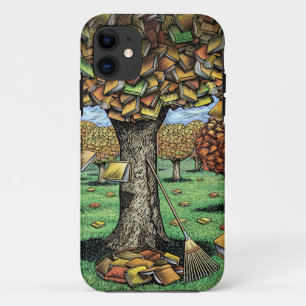 Capas de iphone da árvore do livro