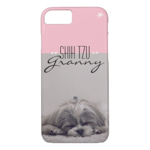 Capas de iphone da avó de Shih Tzu para mães do
