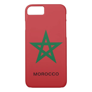 Capas de iphone da bandeira de Marrocos