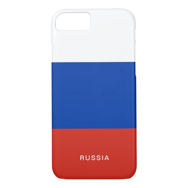 Capas de iphone da bandeira de Rússia (Verso)