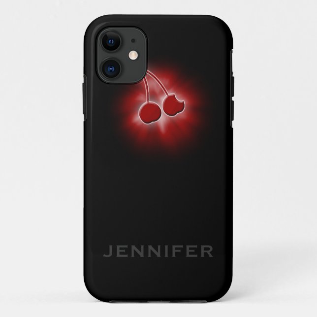 capas de iphone da cereja da salada do iFruit (Verso)