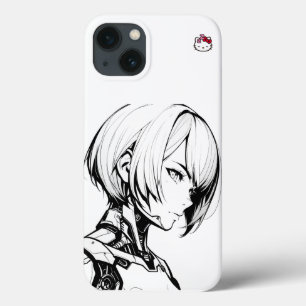 Capas de iphone da Cyberpunk Anime Girl - Minimali