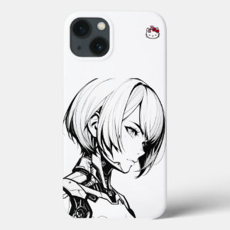 Capas de iphone da Cyberpunk Anime Girl - Minimali