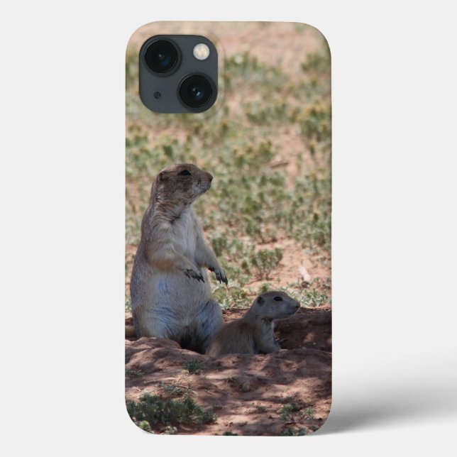 Capas de iphone da família Prairie Dog (Verso)