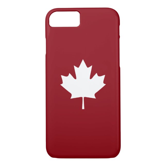 Capas de iphone da folha de bordo de Canadá (Verso)