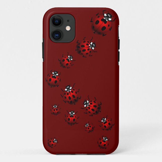 Capas de iPhone da Ladybug Lady Bird capa para iPh (Verso)