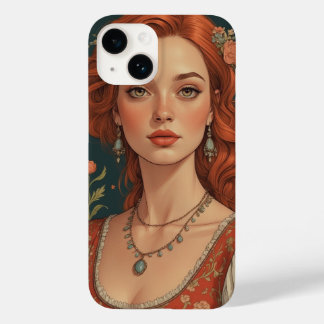 Capas de iphone da Princesa Elegante de Cabelo Ver