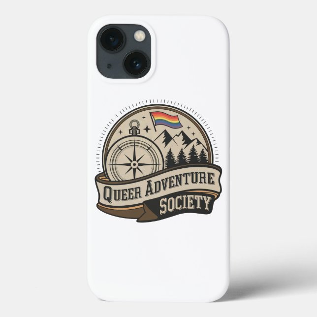 Capas de iphone da Queer Adventure Society (Verso)