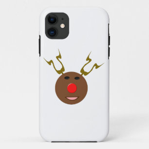 Capas de iphone da rena do Natal do Cyber