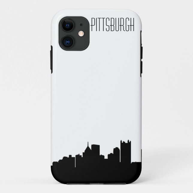 Capas de iphone da skyline de PIttsburgh (Verso)