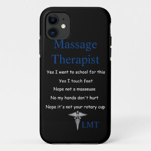 Capas de iphone da terapia da massagem