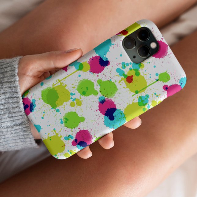 Capas de iphone de abertura de pintura (Paint Splash Iphone Case)