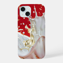 Capas de iphone de abertura Dourada do Crimson