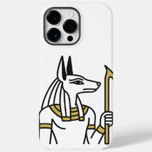 Capas de iphone de Arte de Linha Egípcia Anubis