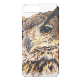 Capas de iphone de arte Eurasian Eagle Owl